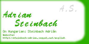 adrian steinbach business card